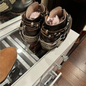 Freebird booties worn once